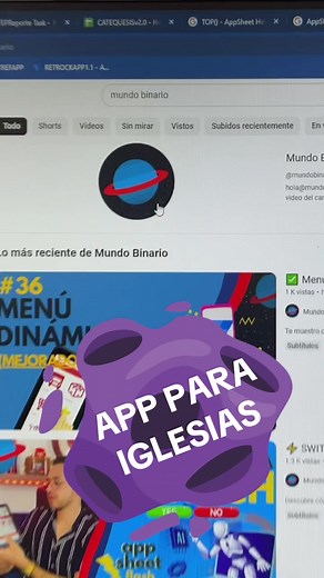 Aplicación para Iglesias con AppSheet: Aprende y Crea
