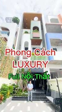 Phong Cách LUXURY Thiết Kế Hiện Đại Tặng Full Nội Thất #batdongsan #nhabinhchanhgiare #bannhagiare