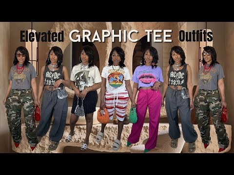 How to | Style Graphic Tees | Elevated Outfits