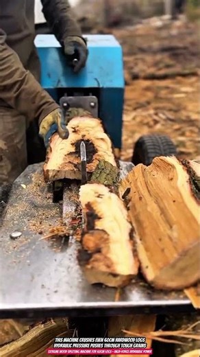 Extreme Wood Splitting Machine for 60cm Logs – High-Force Hydraulic Power