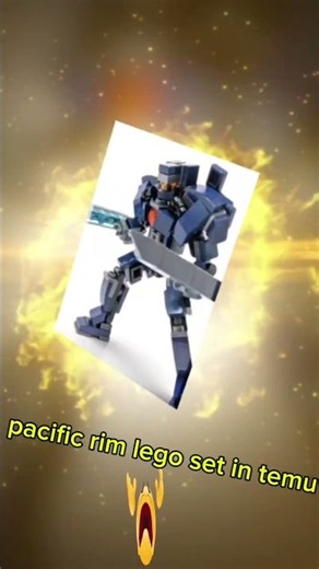 pacific rim lego in temu#shorts #pacificrim