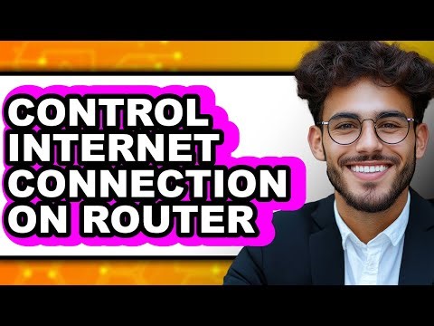 How to Control Internet Connection on Router (only Way)