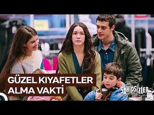 Azize ve Kardeşleri Doyasıya Alışveriş Yaptı | Sahipsizler