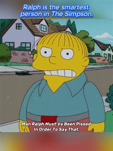 Ralph Wiggum funny moments#fyp #funny #simpsons #moment #movie | Funny Movie Scenes