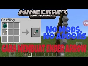 Cara Membuat Ender Arrow di Minecraft Pe