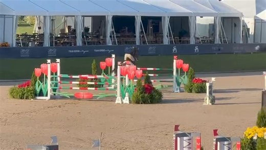 2nd for Micky-Cara and Beezie today in the 7 Year Olds at Traverse City Horse Shows! Check out their jump off - | Beezie Madden / John Madden Sales, Inc