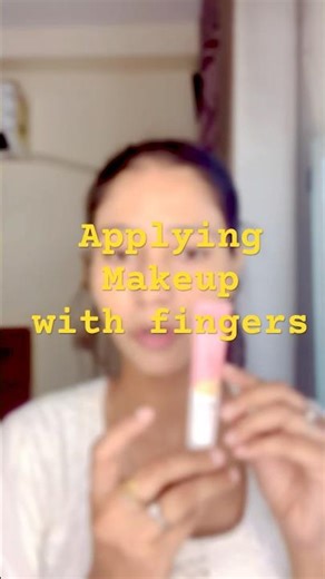 Basic make-up with fingers #affordablemakeup #makeuptutorial #makeuphacks #makeuptips #shortsfeed