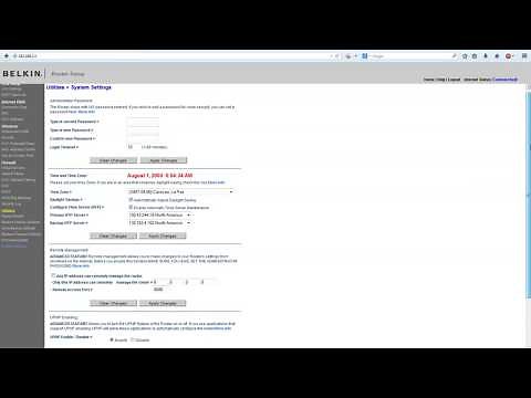 Configurar router inalambrico belkin
