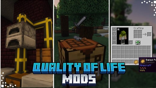 [授权中字]我的世界中的那些基础MOD....以及宝藏款！|高版本|基础|沉浸|