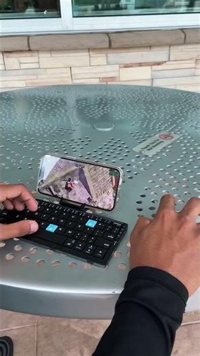 Compact without compromise #FoldableKeyboard #TechEssentials #Productivity
