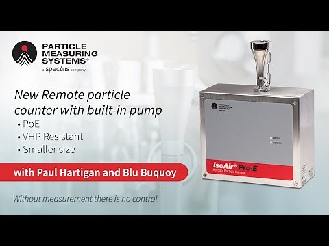 IsoAir Pro E New Remote Particle Counter from Particle Measuring Systems (PMS)