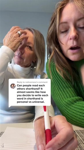 Understanding Shorthand: Can People Read Each Other's Shorthand?