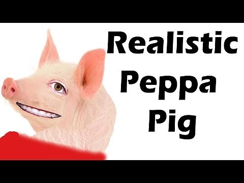 Real Peppa Pig Photoshop