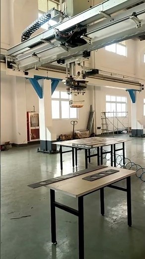 Gantry Robot Arm for Material Handling | Automated Pick and Place Gantry System