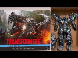 Unboxing & first impressions of transformers studio series titan class Grimlock. SS AOE huge figure