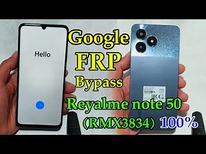 Realme note 50 Google FRP Bypass Android 13 (RMX3834)