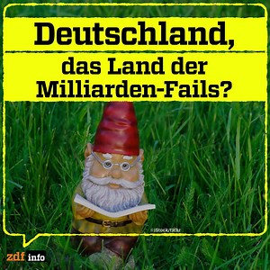 Das Pkw-Maut-Desaster könnte ein Milliarden-Loch in den Bundeshaushalt reißen, ist aber noch lange nicht der teuerste Misserfolg Deutschlands, wenn man mal andere Infrastruktur-Projekte betrachtet. | ZDFinfo
