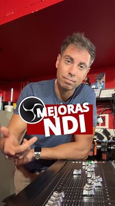 MarcSoul on Instagram: "OBS Studio mejora en NDI gracias al renovado plugin DistroAV 👉 Sincronía perfecta y estable en 4K. Eso si, con un truquito que te comento aquí."