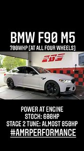 A lot of work went into custom tuning every piece of data on @mrat3d’s @BMW #F90 #M5 equipped with @kellerperformance downpipes and our @amrperformance stage 2 custom tune! The time worth it giving this vehicle almost 700awhp (at all four wheels)! #beastmode Engine Power: (based on awd system) ✅ Stock: 600hp ✅ Stage 2: almost 850hp ______________________________________________ #AMRperformance #AMRtuned #AMRempire #COMPORT ______________________________________________ #bmw #bmwm5 #bmwf90 #f90m5