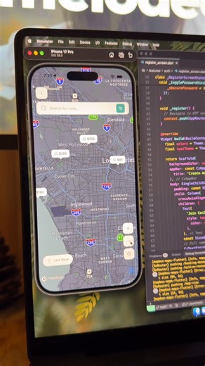 The Flutter Lover | Premium App Design on Instagram: "✨ Launch Your Car Rental or Car Marketplace App in DAYS with CarZone – Flutter UI Kit! 🚗📍 Stop wasting months building from scratch. CarZone is a production-ready Flutter UI Kit designed for modern car rental & marketplace apps. ✅ 45+ Pre-built Screens (Auth, Booking Flow, Marketplace, Chat, Profile & more) ✅ Full Mapbox Integration (car discovery, live rental tracking, location picker) ✅ Modern Flat Design inspired by top industry apps ✅ R
