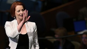 See Australian prime minister face-plant