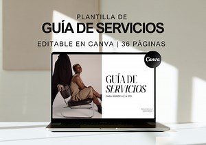 Editable Service Proposal Template in Canva | Professional Presentation for Freelancers and Agencies | Service Guide Template - Etsy