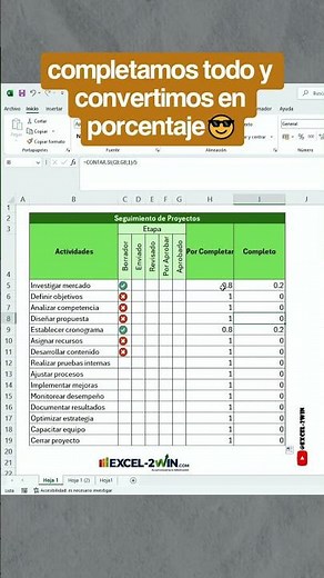 📋🚀 Seguimiento de TAREAS profesional en Excel — controla avances fácilmente