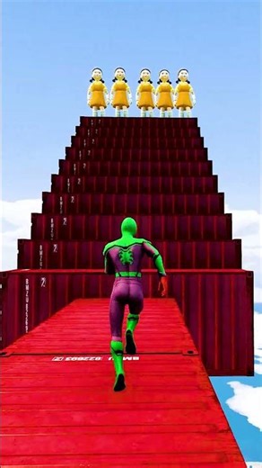 GTA 5 Epic Water Ragdolls | Spider-Man Jumps / Fails ep.15267 #shorts