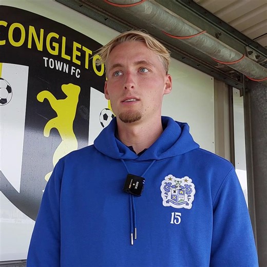 🗣️ Debutant Regan Riley gave his first interview in Bury colours following today's 0-0 draw at Congleton 📺 https://youtu.be/QiGF5p-6_9A #BuryFC #bfc140 | Bury Football Club