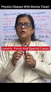 Lorentz Force: 2 Special Properties You Can’t Ignore! #physicsshorts#physicsclass12#iscphysics#physics#physicsolympiad#shortsviralvideos#shortsviral#physicsolympiad #lorentzforce #lorentz physics explained lorentz force physics for beginners special properties charge dynamics lorentz force equation electromagnetism physics experiments force interaction physics physics basics physics concepts force dynamics beginner physics electromagnetic theory Physics Classes Devina Tiwari Physics Tutorials Ph