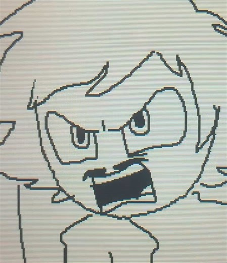 My OCs: Vice & Cherry Bomb in an unrealistic conundrum, Vice won’t be this much of an a-hole #animation #animatic #unfinish #art #scribble