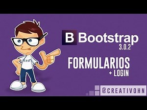 Bootstrap 3 CSS: Formulario Login