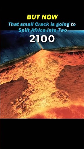 The Full Timeline of Africa's Splitting (Part-2) 😱☠️ #space #earth #universe