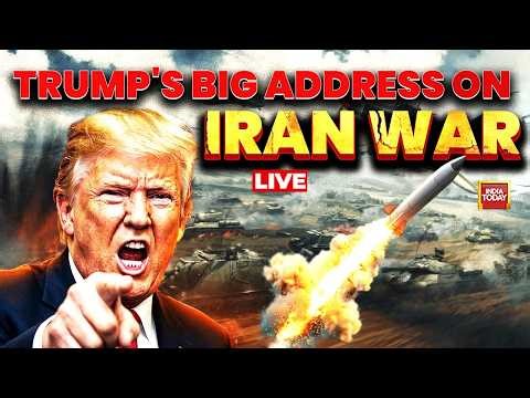 Trump Iran War Address LIVE | Trump White House LIVE | Trump Speech LIVE | Hormuz Crisis