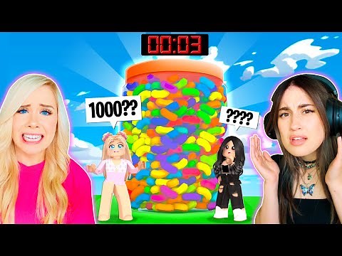 GUESS HOW MANY ARE IN THE JAR! (ROBLOX CHALLENGE)