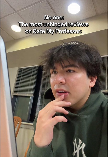 Unhinged Reviews on Rate My Professor You Won't Believe