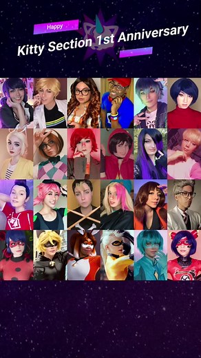 Can you believe it’s been a year since we posted our first video on this account? Happy anniversary to Kitty Section! 🎉🥳 #ptbc