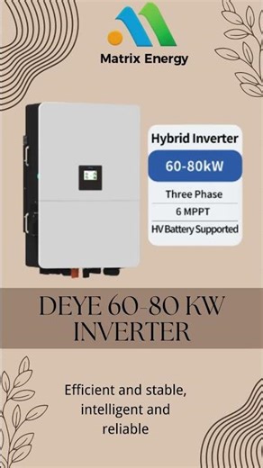 Deye 80kW inverter