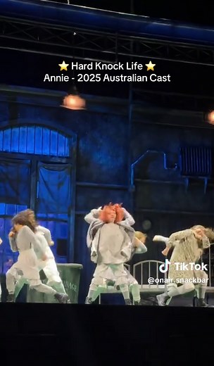 Hard Knock Life Performance from Annie Musical