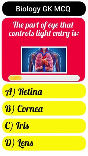 Biology GK questions and answers #biology #gkquiz