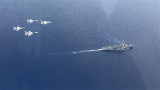 36K views · 188 reactions | PAF FA-50PH fighter jets streak across the West Philippine Sea during the 11th Multilateral Maritime Cooperative Activity on September 12–13, 2025.⁩ (Video Courtesy of 5th Fighter Wing) | Philippine Air Force | Facebook