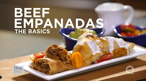 Blue Jean Chef spices up dinner time with this recipe for Beef Empanadas! Plus, you can make them in your Air Fryer! Easy and delicious! Get the full recipe, here! > http://qvc.co/beef-empanadas | QVC