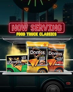 100K views · 1.3K reactions | ✅ Buffalo Wings ✅ Garlic Bread ✅ Grilled Cheeseburger All your favourite Food Track Classics are now parked in a chip aisle near you! | Doritos | Facebook