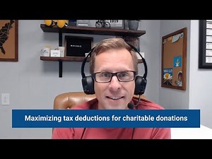 Maximizing tax deductions for charitable donations