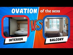 Balcony vs. Virtual Balcony Interior: Which Cruise Cabin? 🚢 Royal Caribbean Ovation