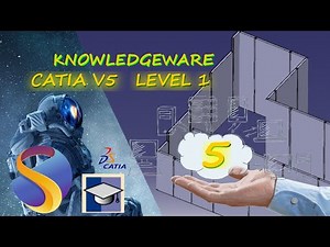 Level 1 | Lesson 05 | CATIA V5 KNOWLEDGEWARE | UDF of Cuboid on a point along curve