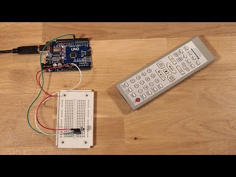 Infrarot Signale einer Fernbedienung decodieren mit dem Arduino und einem IR-Receiver