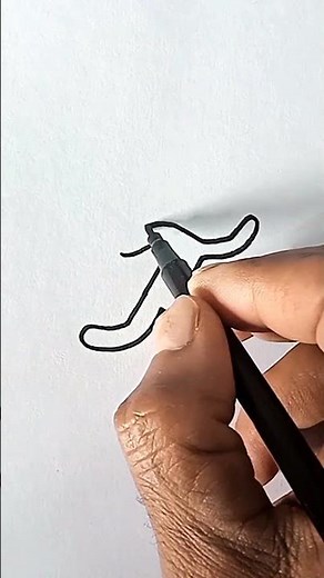 How to draw a running man #shorts #art #viral #sports