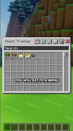 Mini Mod Showcase | Chest Tracker - Minecraft Mod #minecraft #minecraftmods #minecraftshorts