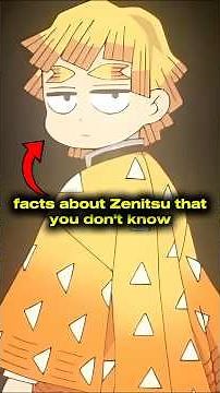 Facts about Zenitsu that you probably don’t know Part 1 | Demon Slayer: Infinity Castle Arc ⚠️